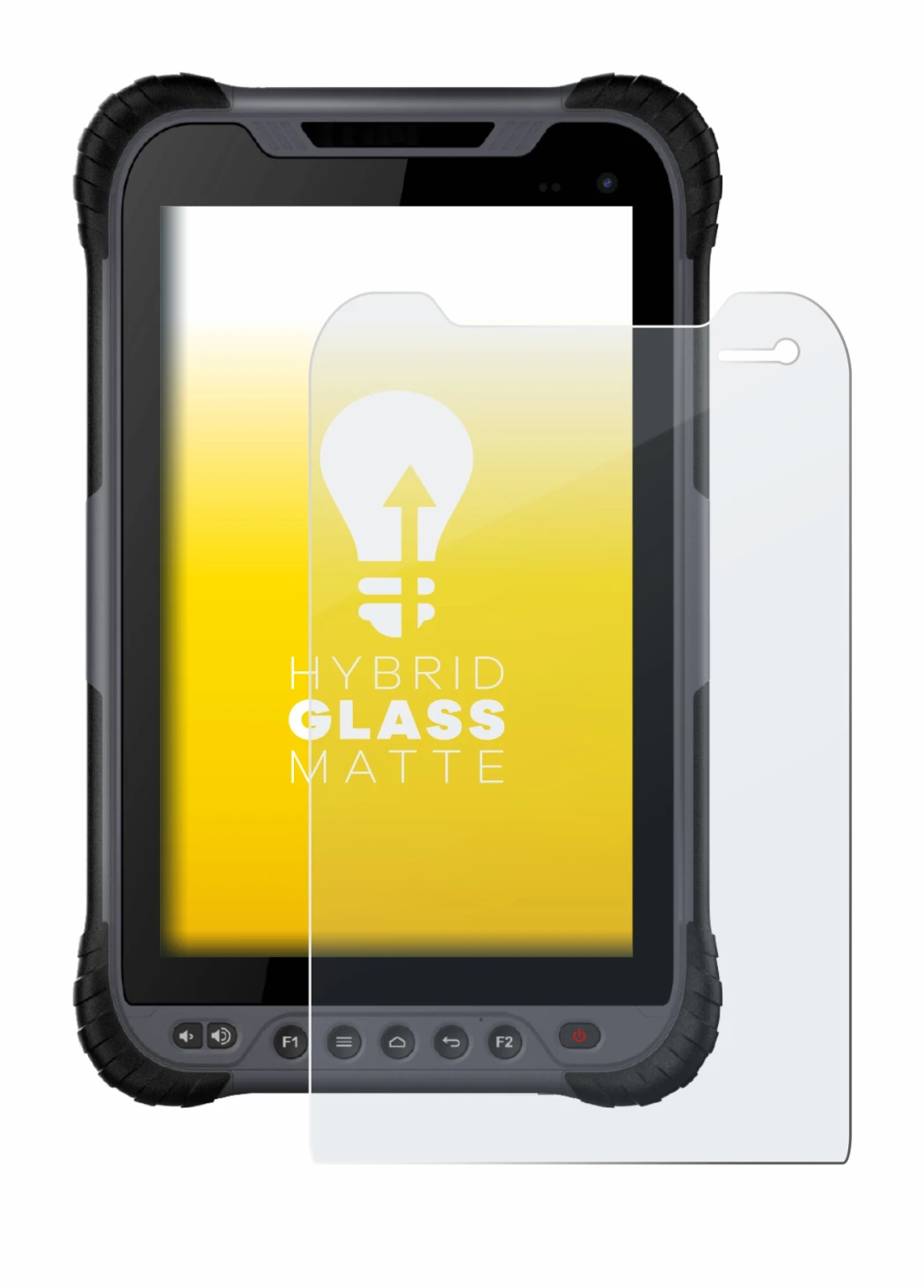 Abbildung des Geräts Stonex UT32 Rugged Tablet mit einer Vielzahl des Displayschutzes.