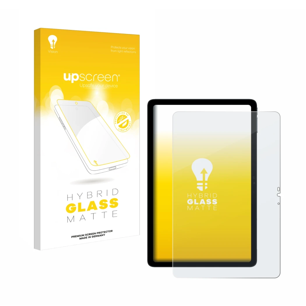 Vorderseite einer Produktverpackung mit dem Markenlogo upscreen. Daneben ist das Gerät Doogee T20s mit dem zugehörigen Display