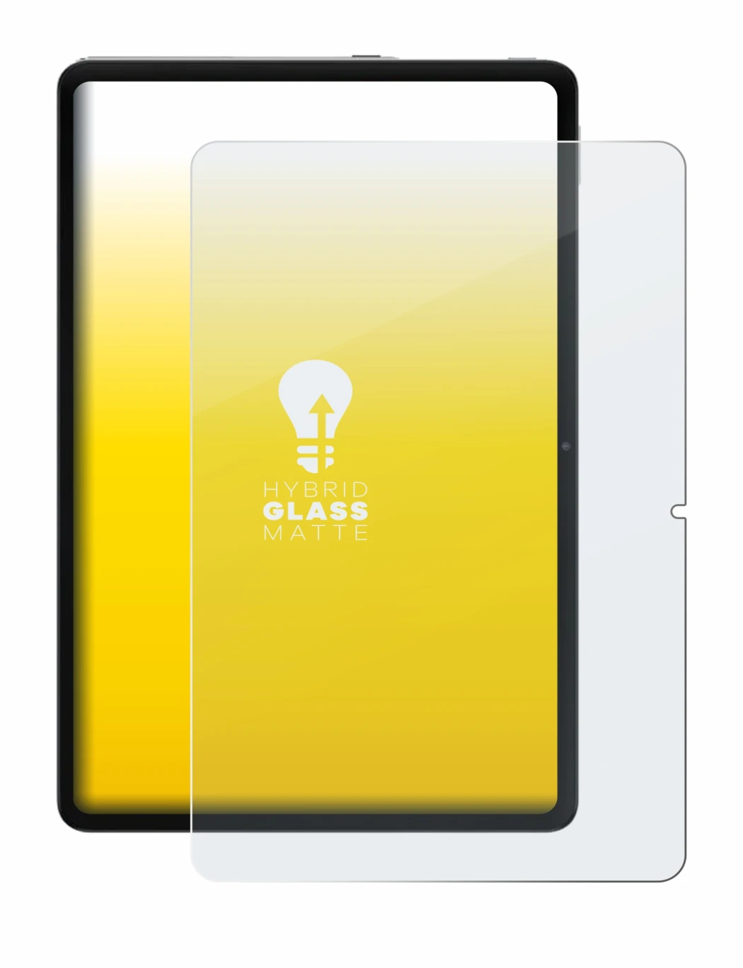 Abbildung des Geräts Xiaomi Redmi Pad Pro 5G mit einer Vielzahl des Displayschutzes.