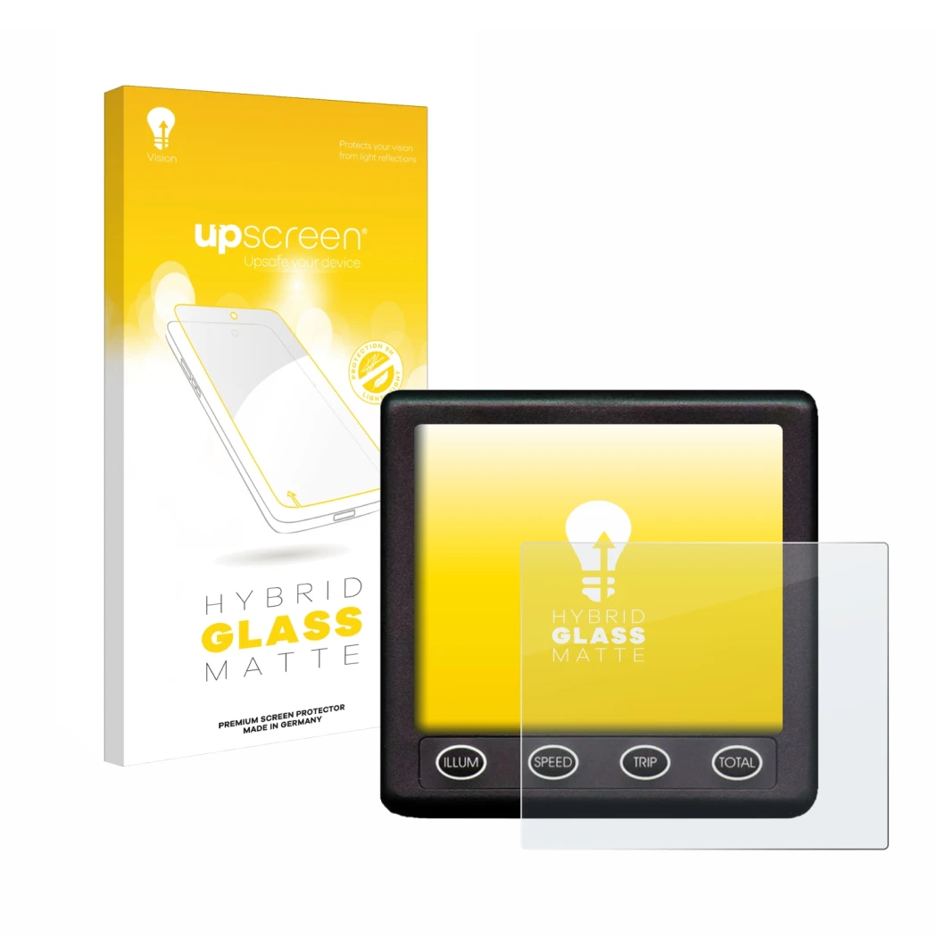 Vorderseite einer Produktverpackung mit dem Markenlogo upscreen. Daneben ist das Gerät Nasa Marine Instruments Clipper Duet Sy