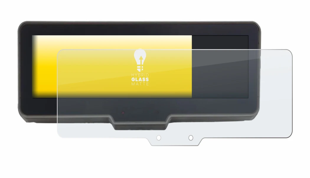 Abbildung des Geräts KTM 990 Duke R 2025 mit einer Vielzahl des Displayschutzes.