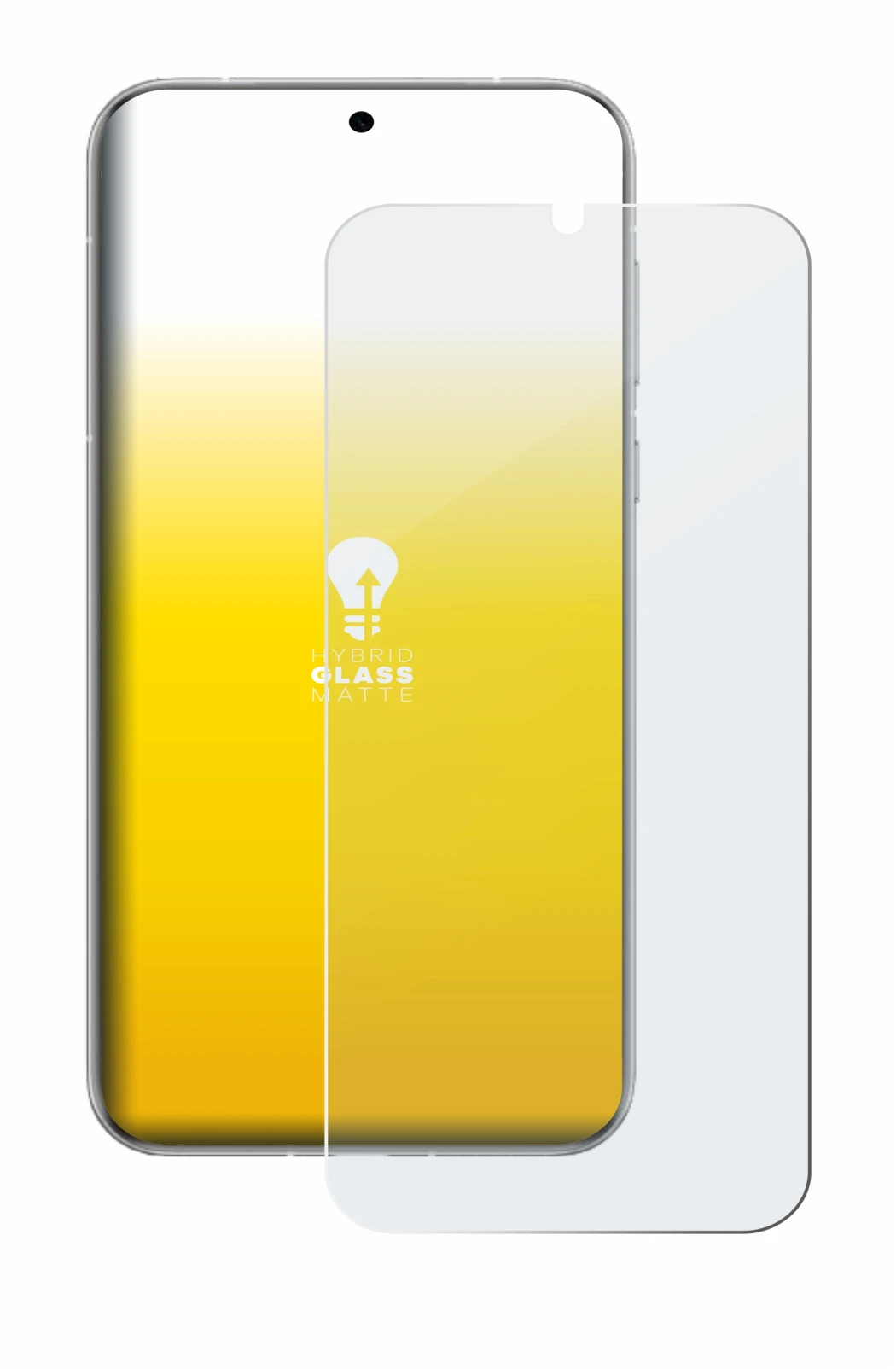 Abbildung des Geräts Huawei Pura 80 Pro mit einer Vielzahl des Displayschutzes.