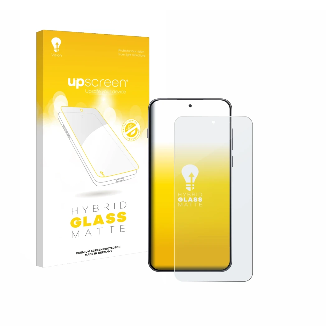 Vorderseite einer Produktverpackung mit dem Markenlogo upscreen. Daneben ist das Gerät OnePlus Nord 5 mit dem zugehörigen Disp