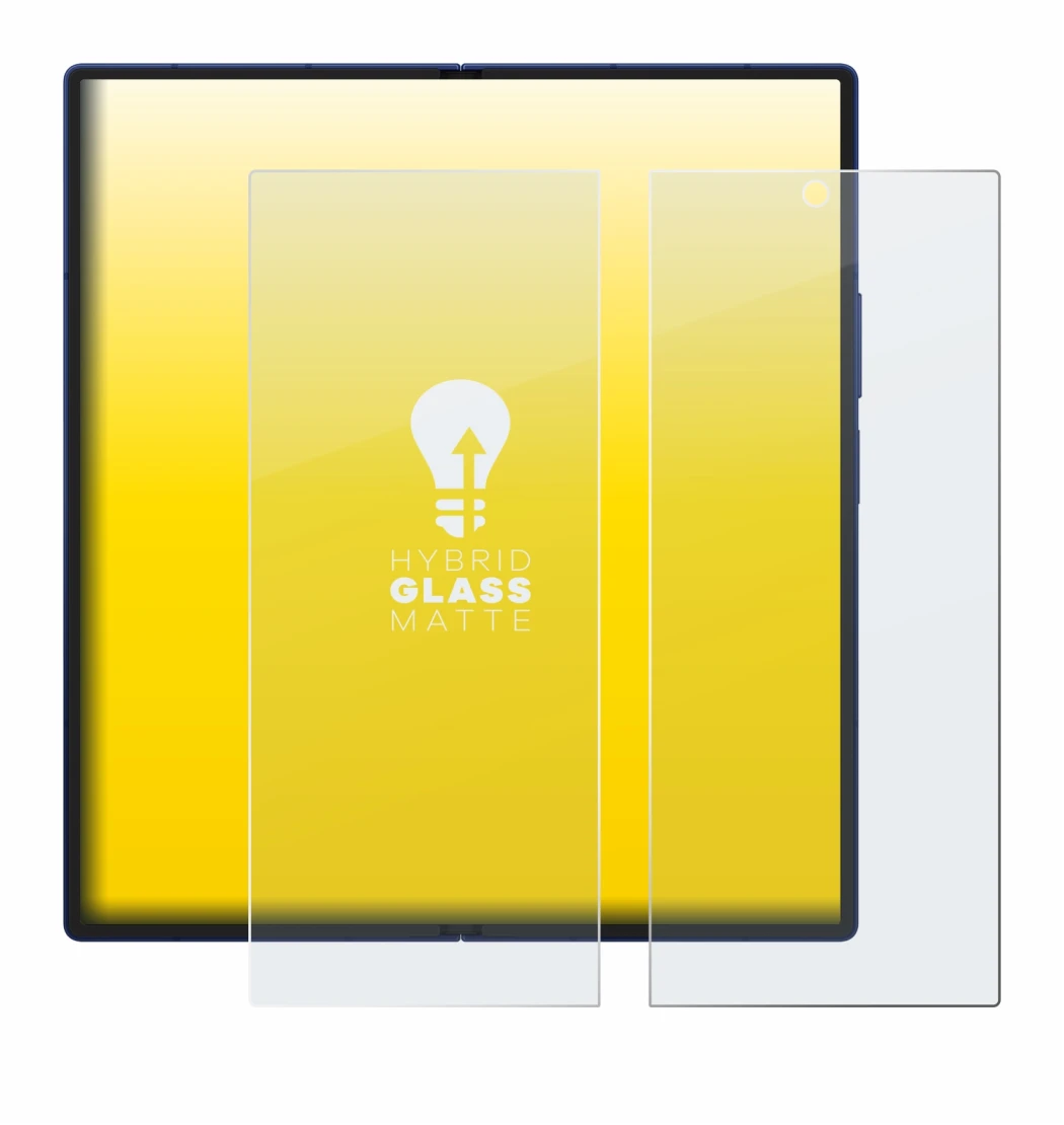 Abbildung des Geräts Samsung Galaxy Z Fold 7 (Inneres Display) mit einer Vielzahl des Displayschutzes.