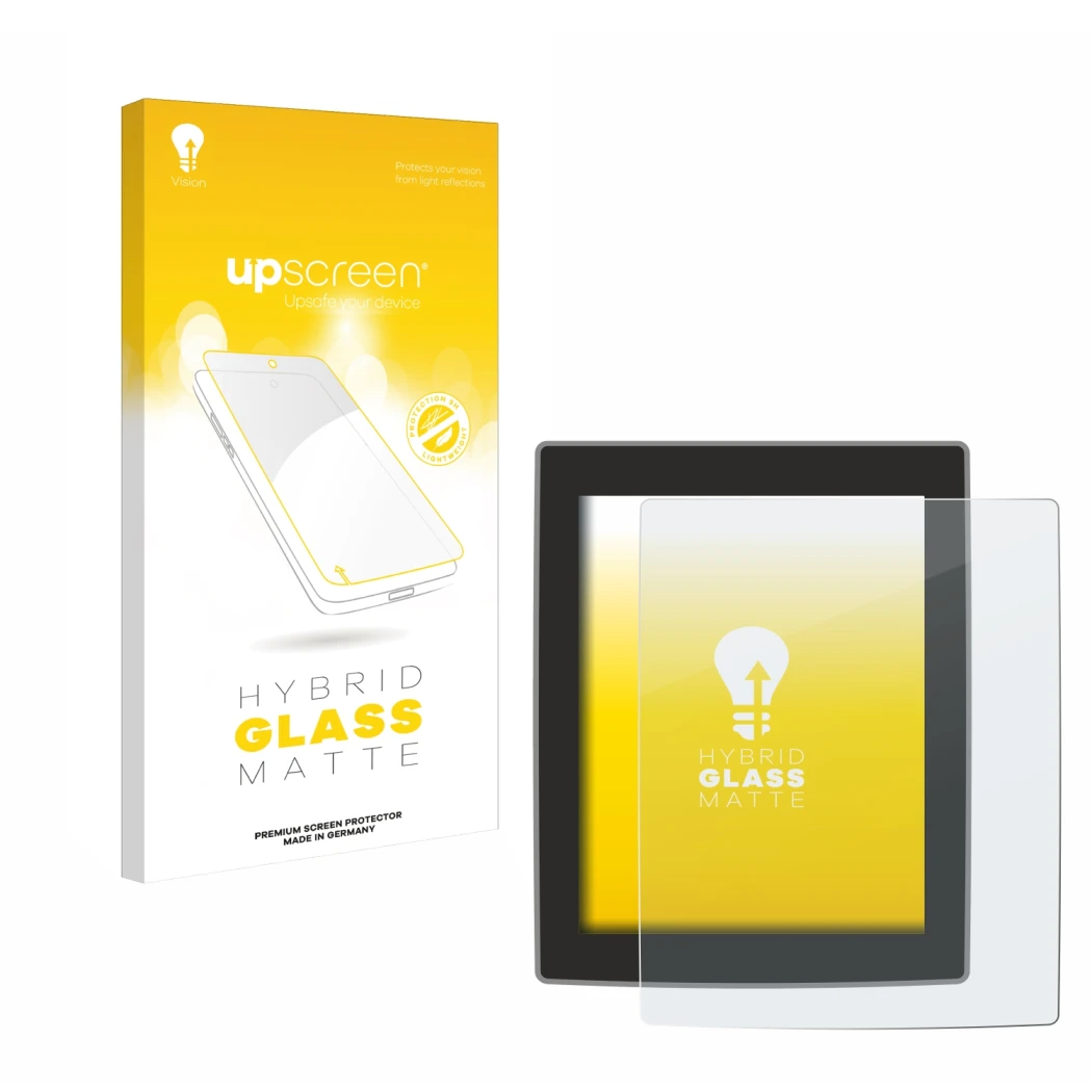 Vorderseite einer Produktverpackung mit dem Markenlogo upscreen. Daneben ist das Gerät Volvo XC90 11.2