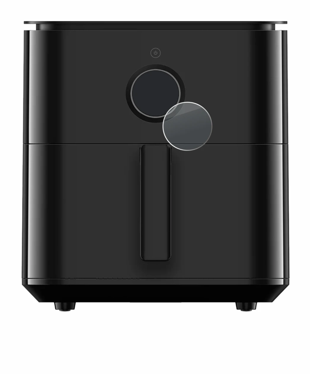 Abbildung des Geräts Xiaomi Air Fryer 6.5 L mit einer Vielzahl des Displayschutzes.