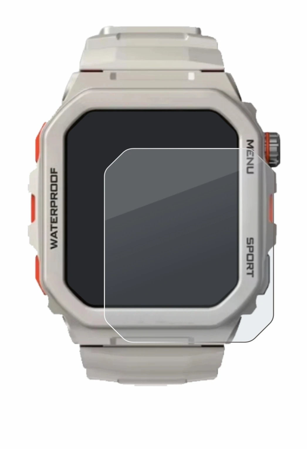 Abbildung des Geräts Rogbid Tank G2 mit einer Vielzahl des Displayschutzes.