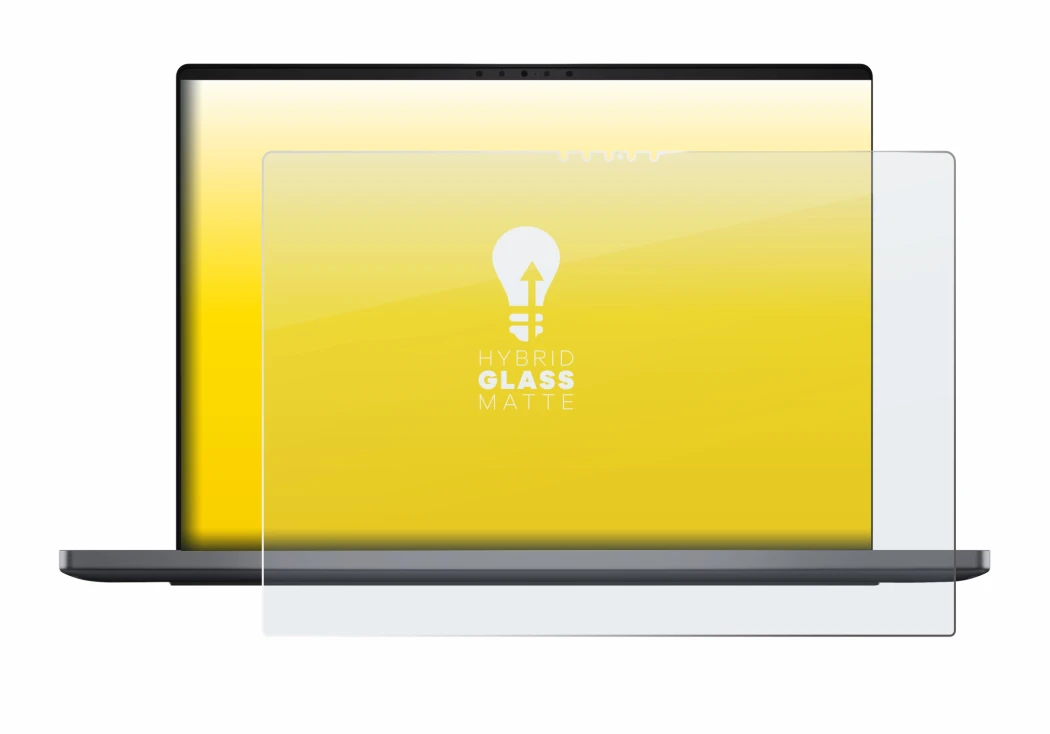 Abbildung des Geräts Dell XPS 14 DA14260 mit einer Vielzahl des Displayschutzes.