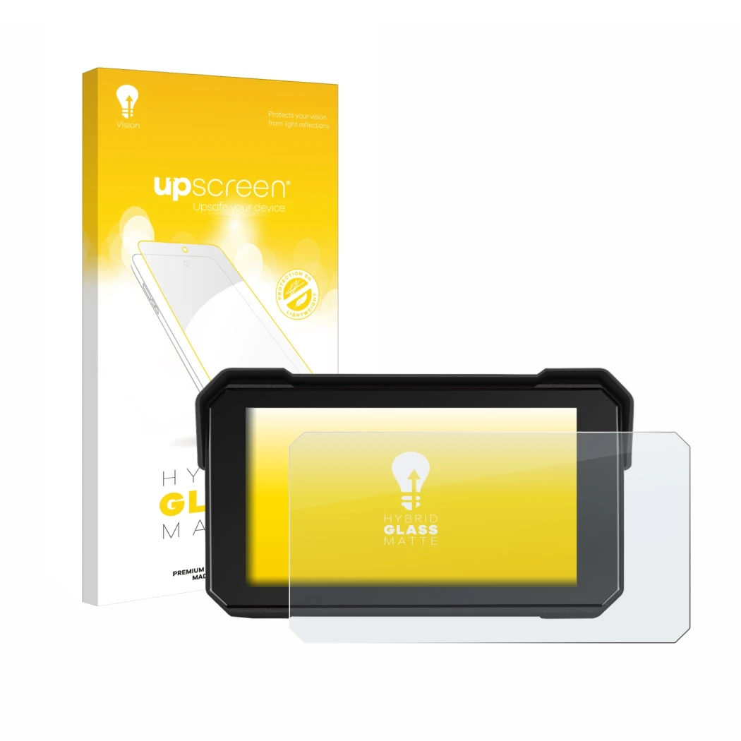 Vorderseite einer Produktverpackung mit dem Markenlogo upscreen. Daneben ist das Gerät GOHHDL A4058-AM39DE-GOH 5