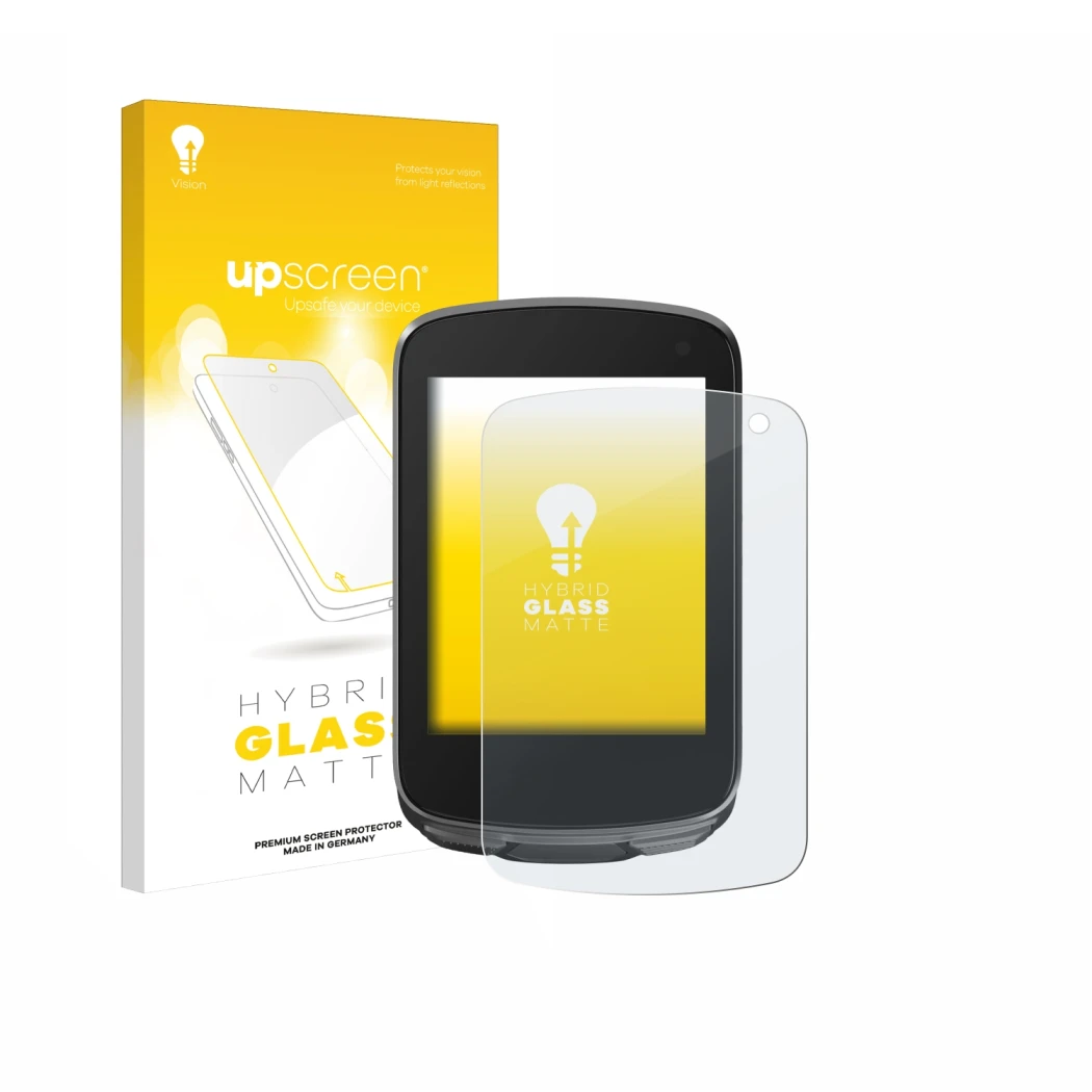 Vorderseite einer Produktverpackung mit dem Markenlogo upscreen. Daneben ist das Gerät Geoid CC700 Pro 2.8