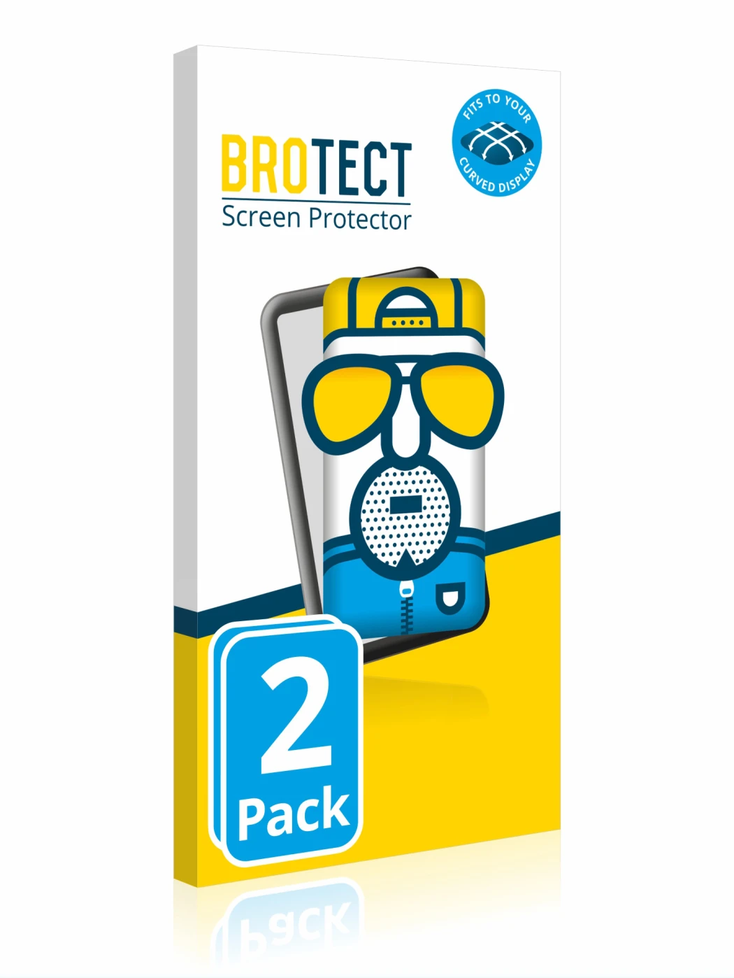 Vorderseite einer Produktverpackung mit dem Markenlogo BROTECT