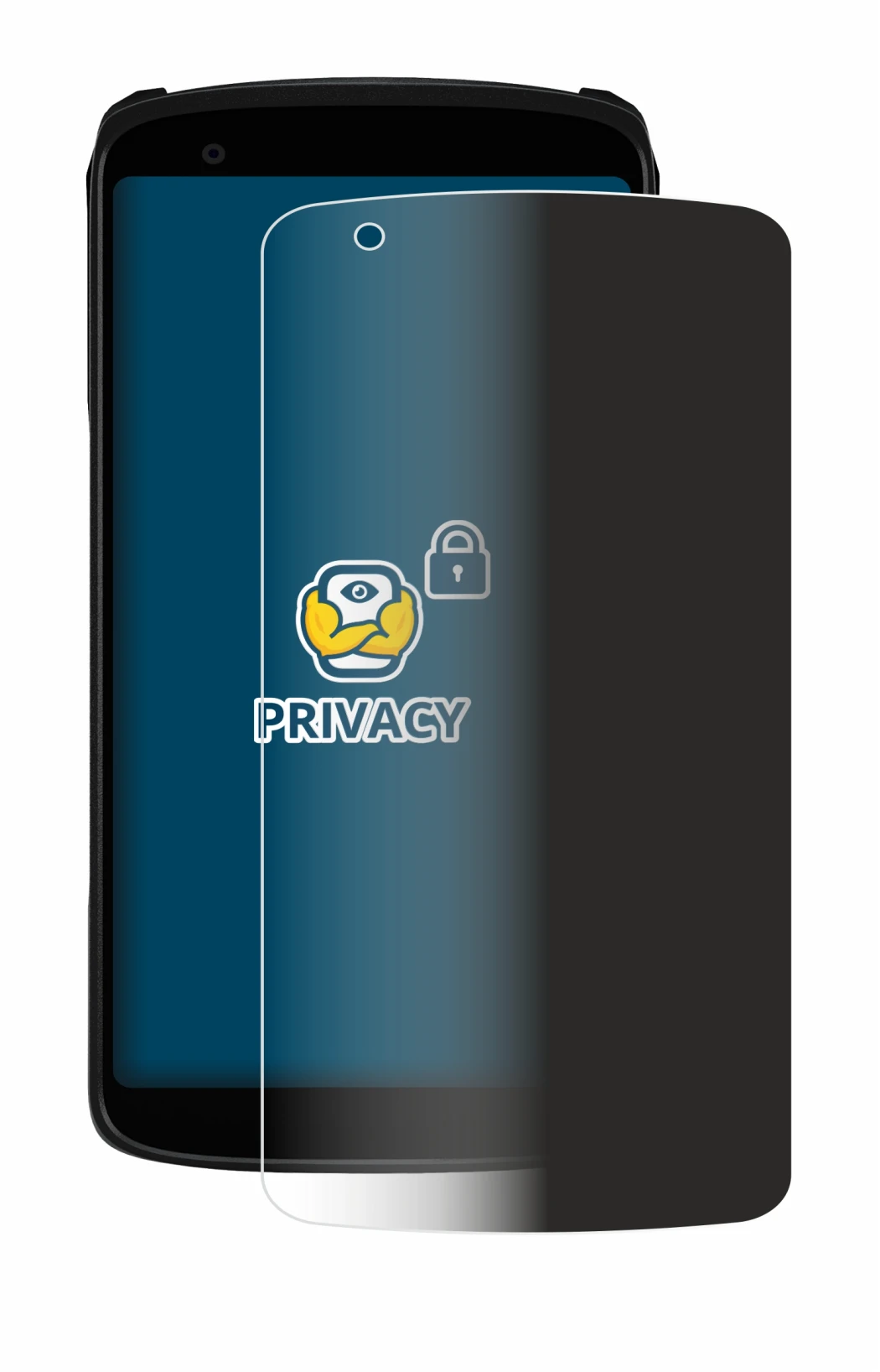 Abbildung des Geräts Zebra TC22R mit einer Vielzahl des Displayschutzes.