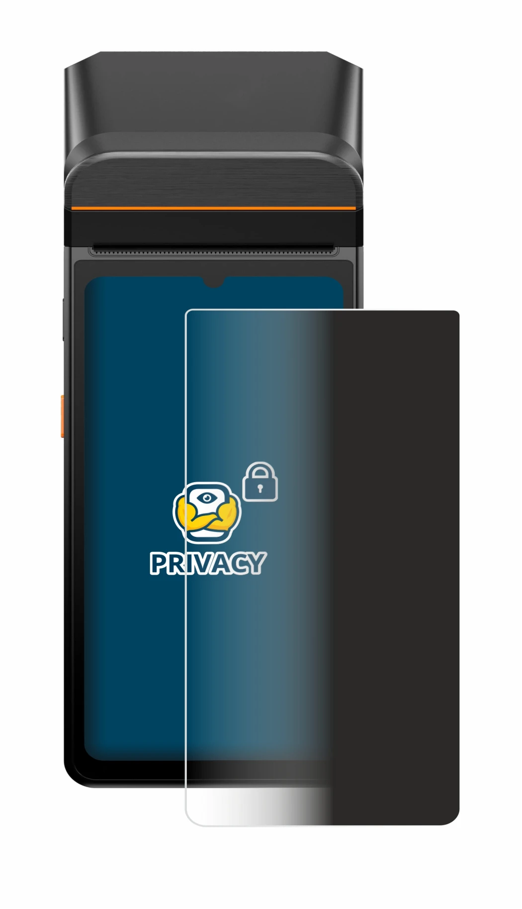 Abbildung des Geräts Sunmi V3 A13 mit einer Vielzahl des Displayschutzes.