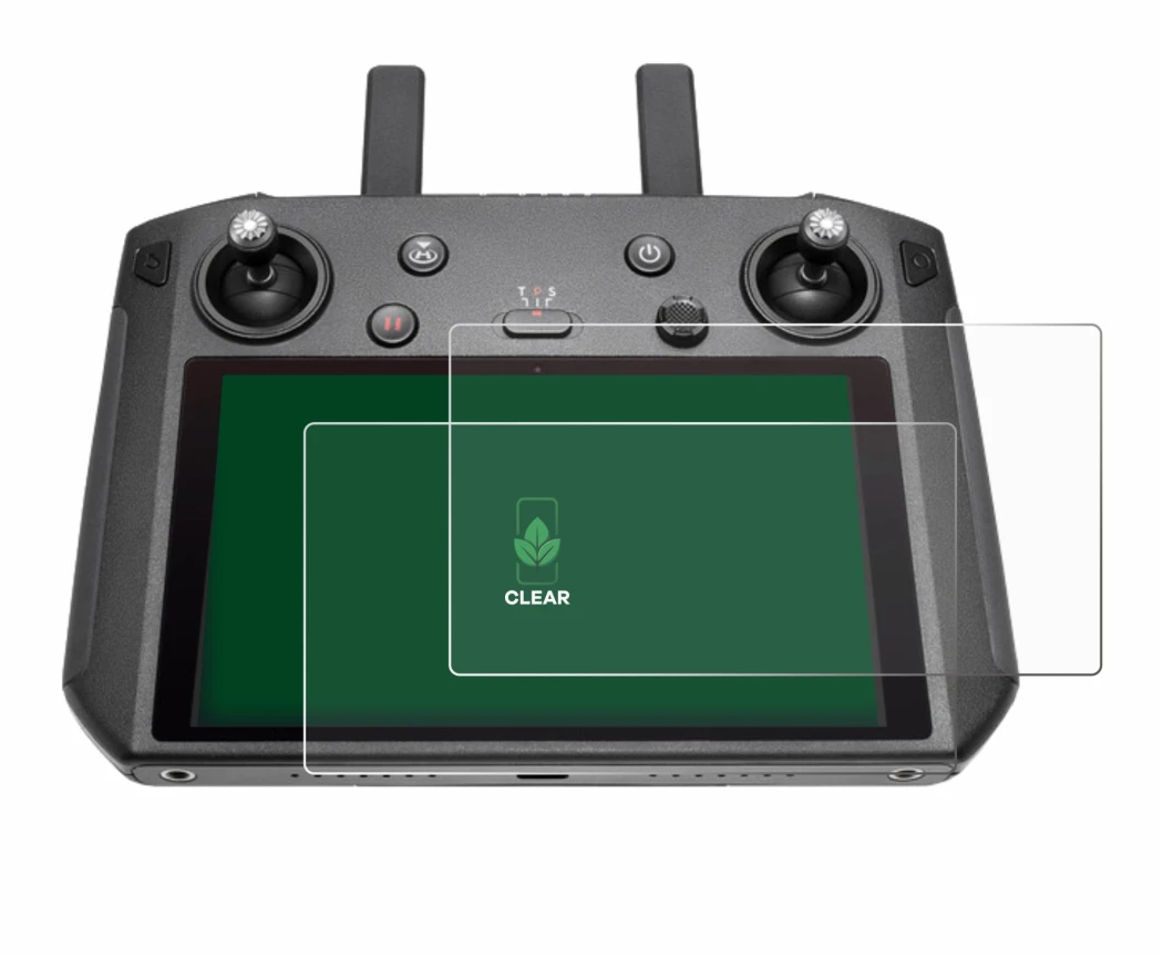 Abbildung des Geräts DJI Smart Controller mit einer Vielzahl des Displayschutzes.