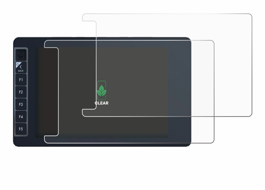 Abbildung des Geräts SmallHD 703 Bolt Wireless Monitor mit einer Vielzahl des Displayschutzes.