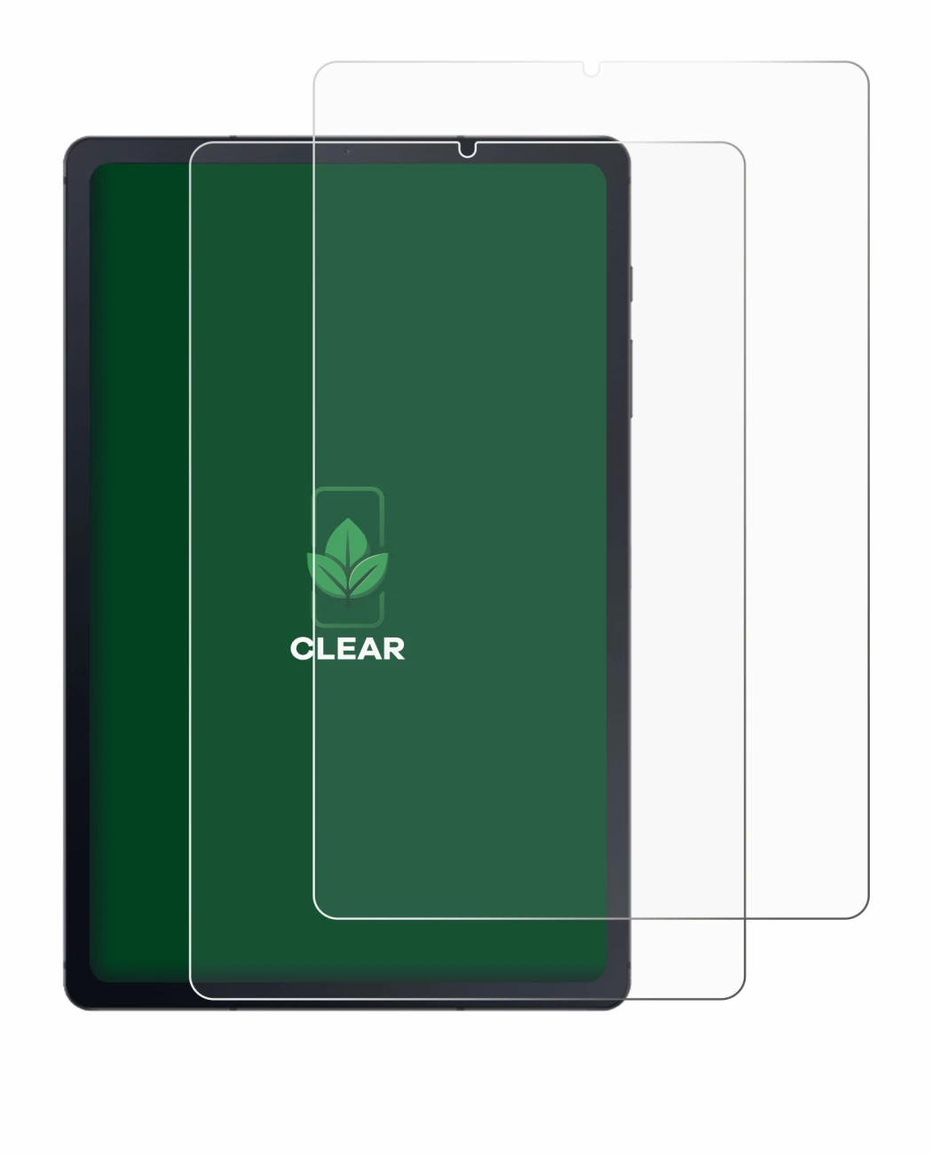 Abbildung des Geräts Samsung Galaxy Tab S6 Lite LTE 2020 mit einer Vielzahl des Displayschutzes.