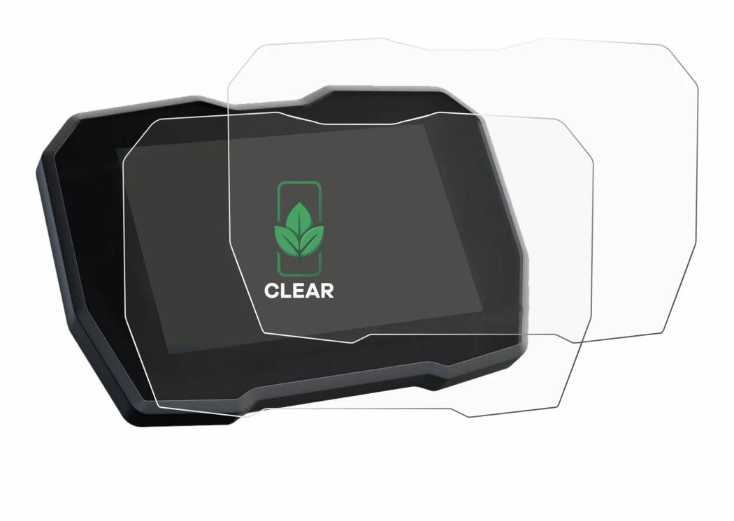 Abbildung des Geräts Ducati Streetfighter V4 2020 Tachoanzeige mit einer Vielzahl des Displayschutzes.