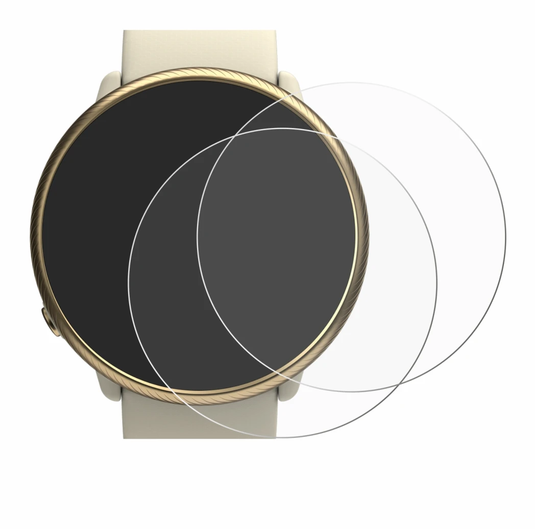 Abbildung des Geräts Polar Ignite 2 mit einer Vielzahl des Displayschutzes.