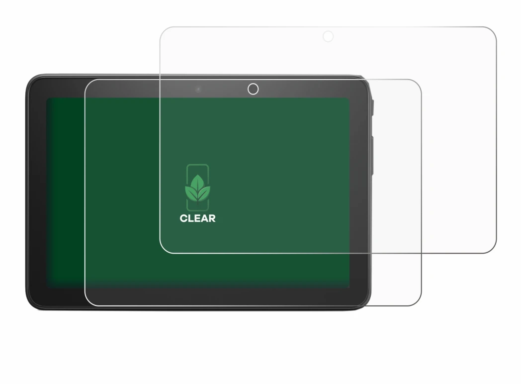 Abbildung des Geräts Amazon Fire 7 2022 mit einer Vielzahl des Displayschutzes.