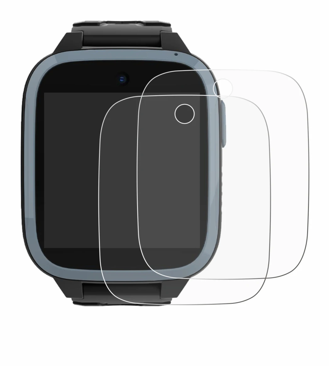 Abbildung des Geräts Xplora XGO3 (1. Gen.) mit einer Vielzahl des Displayschutzes.