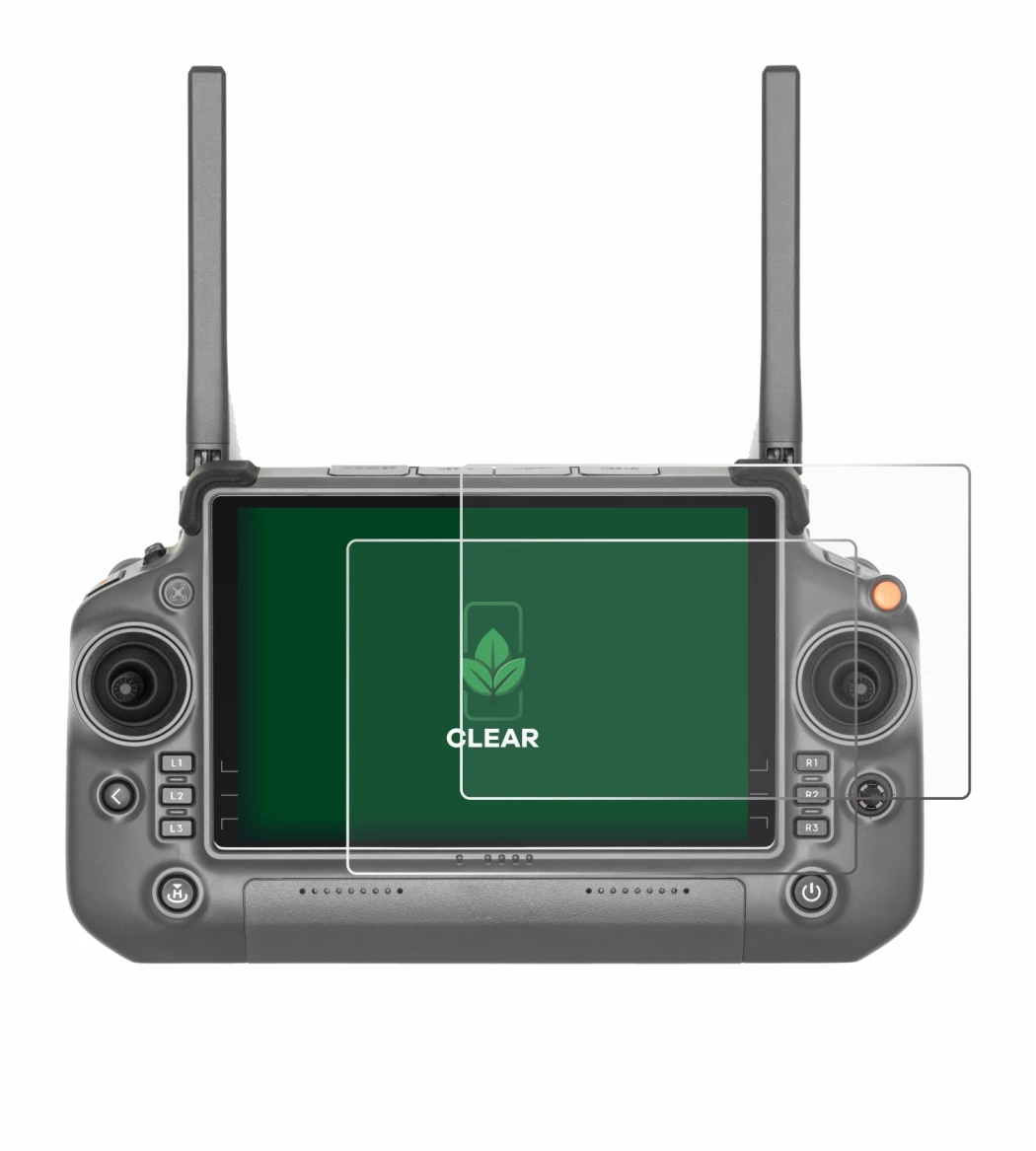 Abbildung des Geräts DJI RC Plus mit einer Vielzahl des Displayschutzes.
