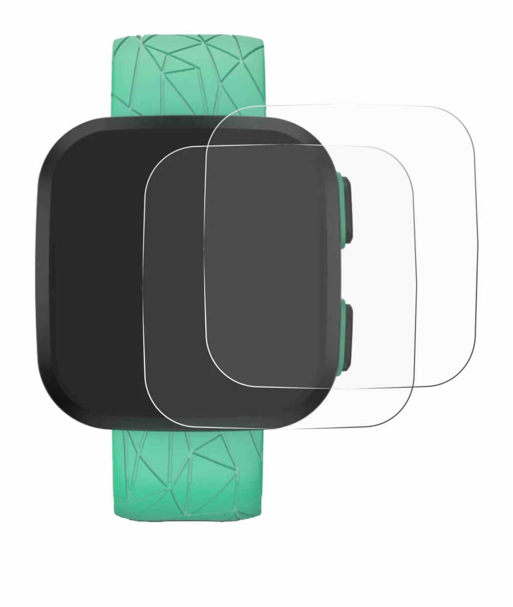 Abbildung des Geräts Garmin Bounce mit einer Vielzahl des Displayschutzes.