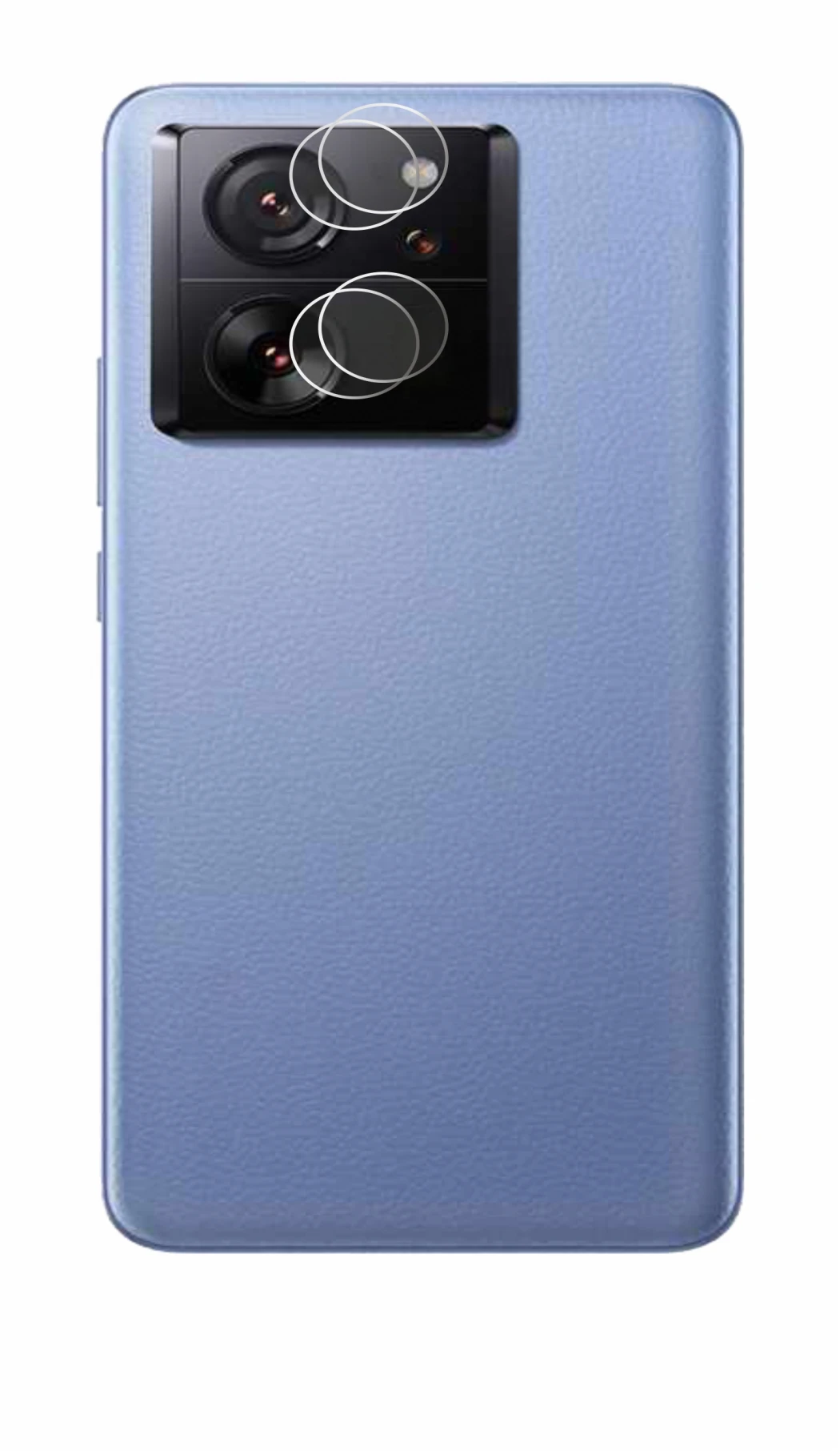 Abbildung des Geräts Xiaomi 13T Pro (NUR Kameraschutz) mit einer Vielzahl des Displayschutzes.