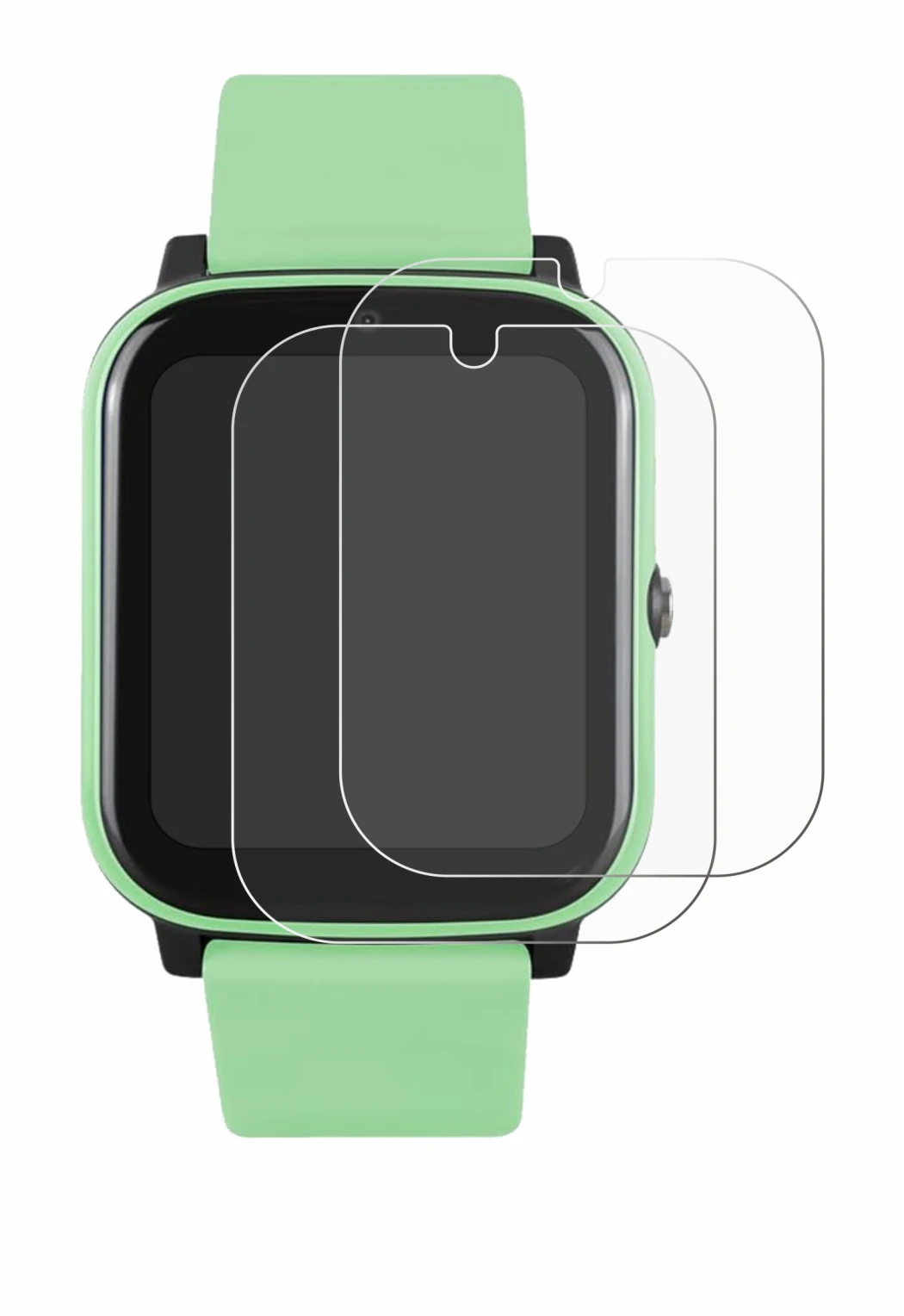 Abbildung des Geräts One2Track Connect NEXT mit einer Vielzahl des Displayschutzes.