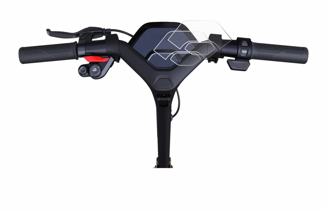 Abbildung des Geräts Segway Ninebot P65D mit einer Vielzahl des Displayschutzes.