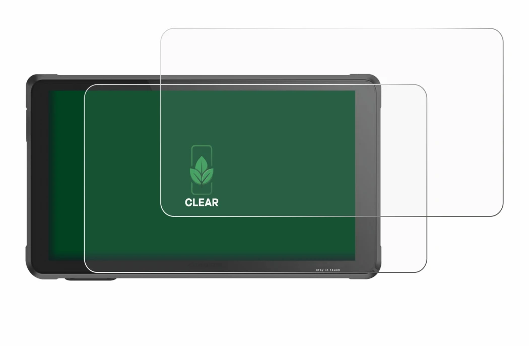 Abbildung des Geräts Interphone RideSync Sync55 mit einer Vielzahl des Displayschutzes.
