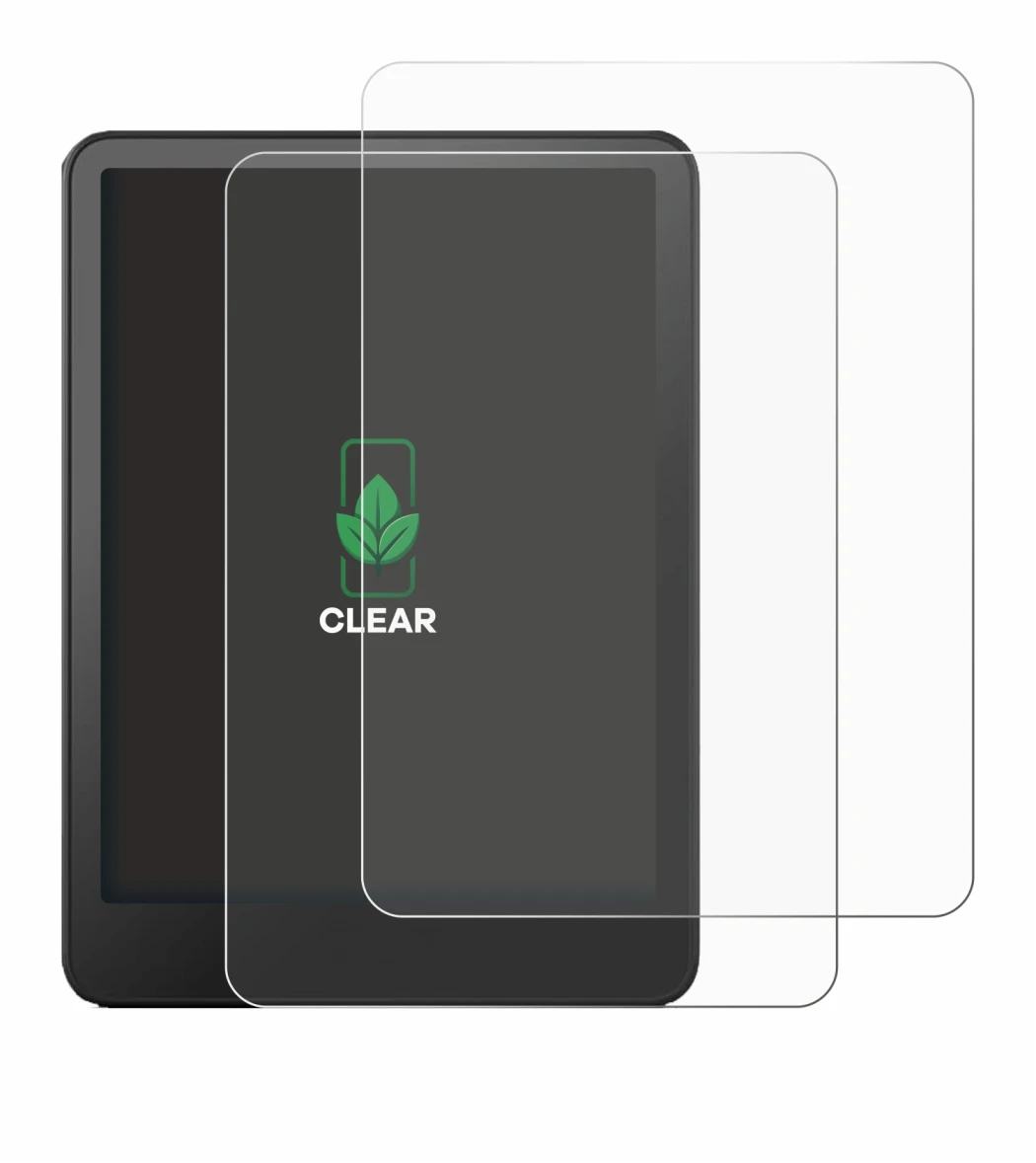 Abbildung des Geräts Amazon Kindle Paperwhite 2024 (12. Gen.) mit einer Vielzahl des Displayschutzes.