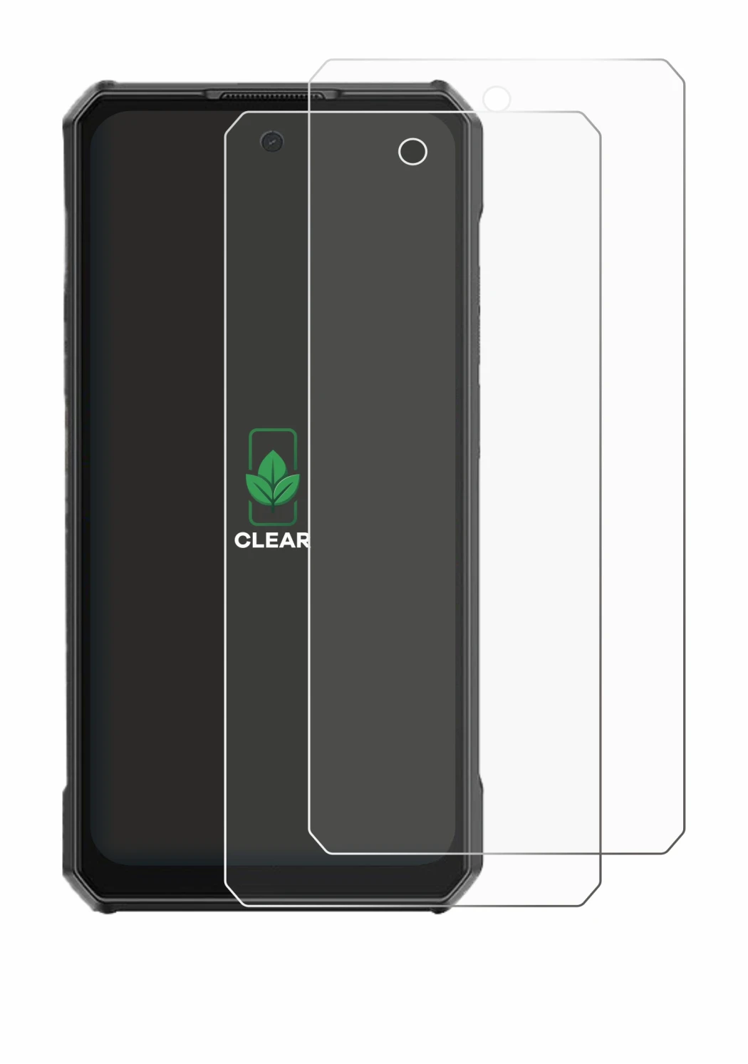 Abbildung des Geräts Ulefone Armor 30 Pro mit einer Vielzahl des Displayschutzes.