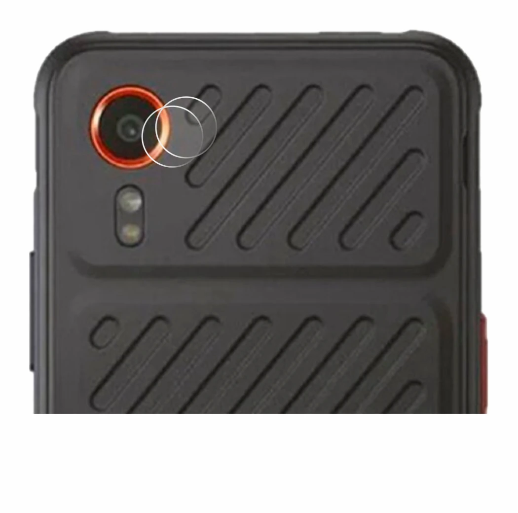 Abbildung des Geräts Samsung Galaxy XCover 7 Enterprise Edition (NUR Kameraschutz) mit einer Vielzahl des Displayschutzes.