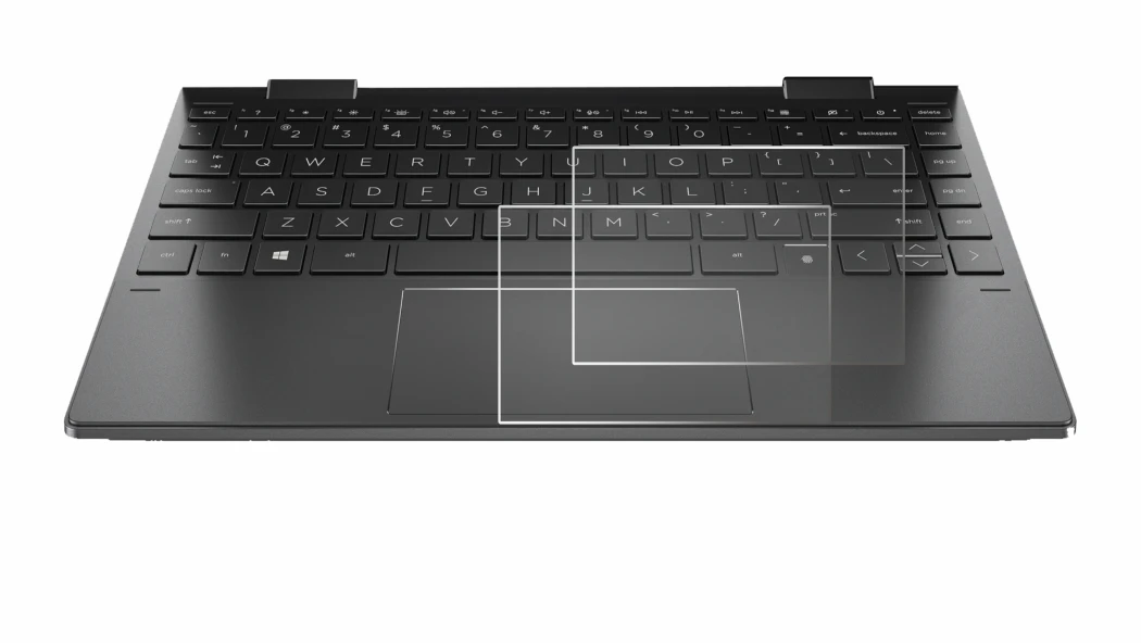 Abbildung des Geräts HP Envy x360 (13-X) (NUR Touch Trackpad) mit einer Vielzahl des Displayschutzes.
