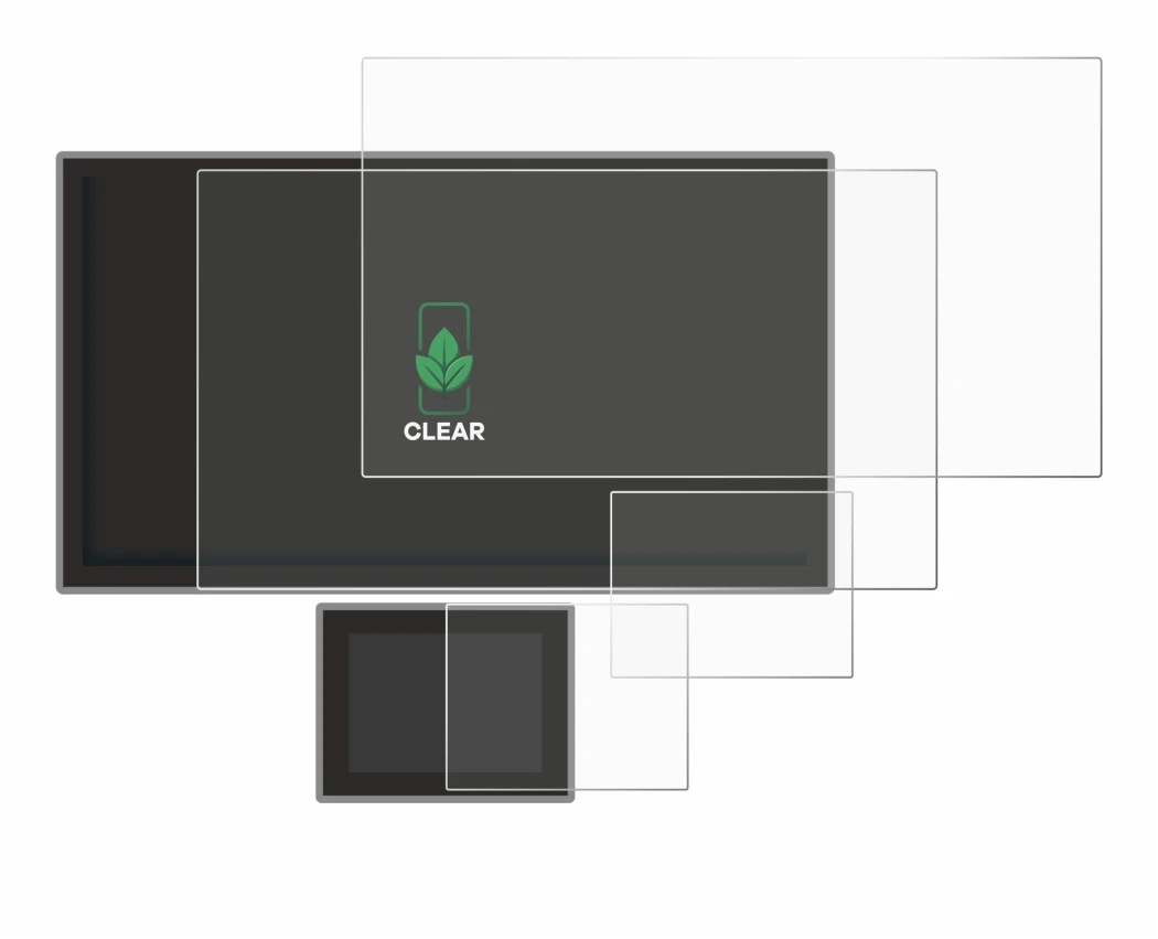 Abbildung des Geräts Icom IC-7760 mit einer Vielzahl des Displayschutzes.