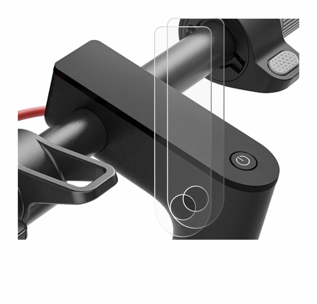 Abbildung des Geräts Xiaomi Electric Scooter 4 mit einer Vielzahl des Displayschutzes.