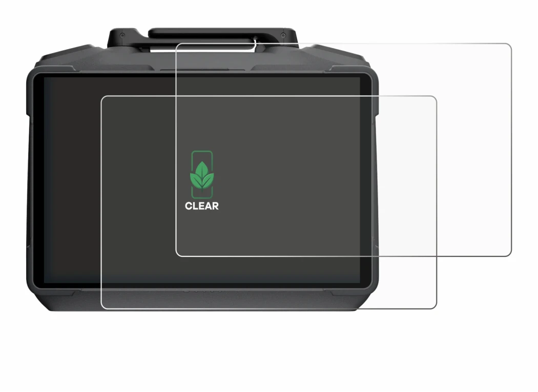 Abbildung des Geräts DJI RC Pro 2 mit einer Vielzahl des Displayschutzes.