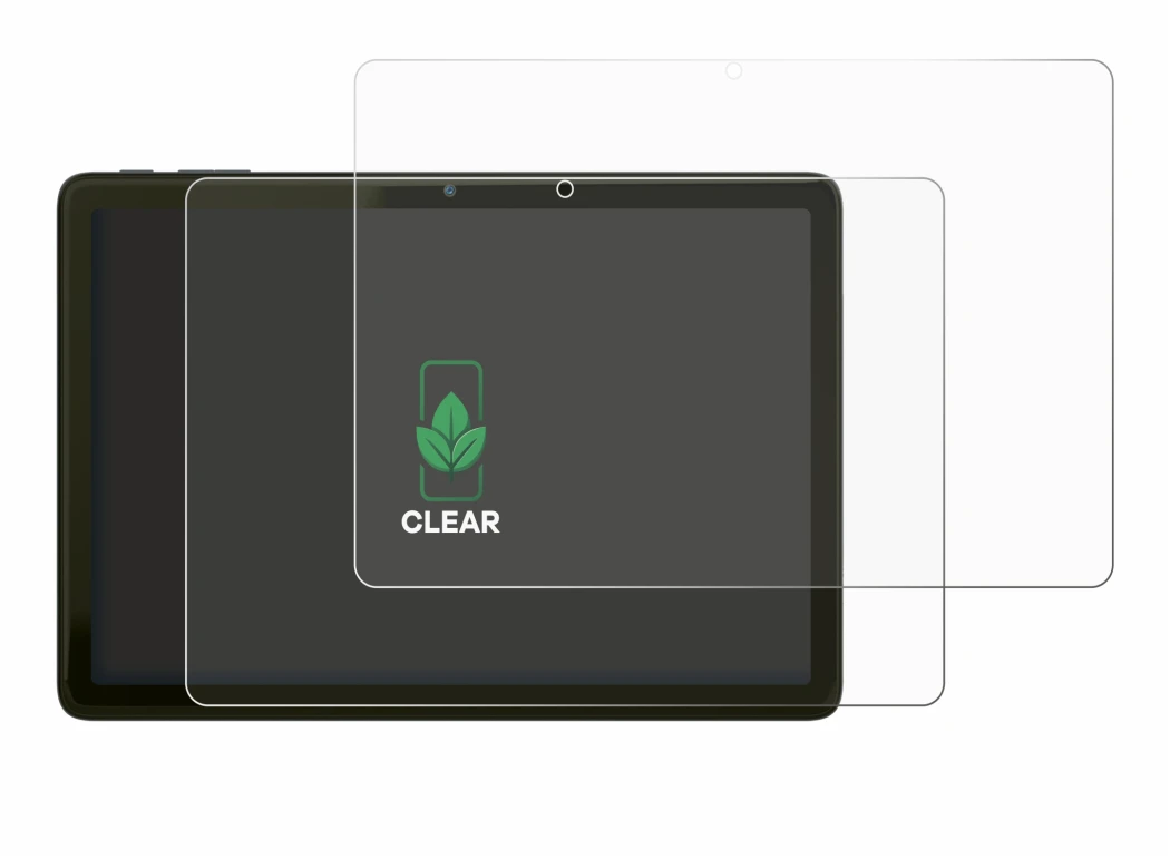 Abbildung des Geräts VALE Tablet V10A mit einer Vielzahl des Displayschutzes.
