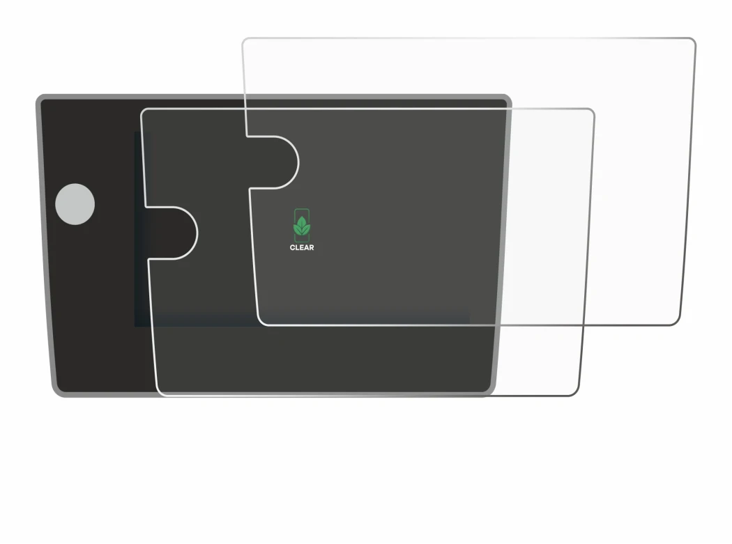 Abbildung des Geräts Volkswagen Polo Life 2024 mit einer Vielzahl des Displayschutzes.