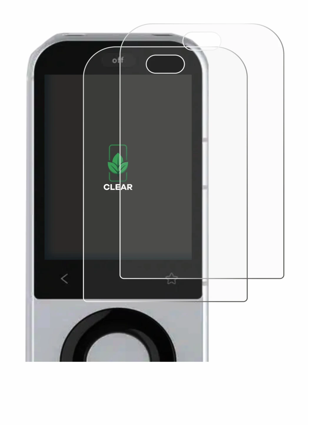 Abbildung des Geräts Sofabaton X2 mit einer Vielzahl des Displayschutzes.