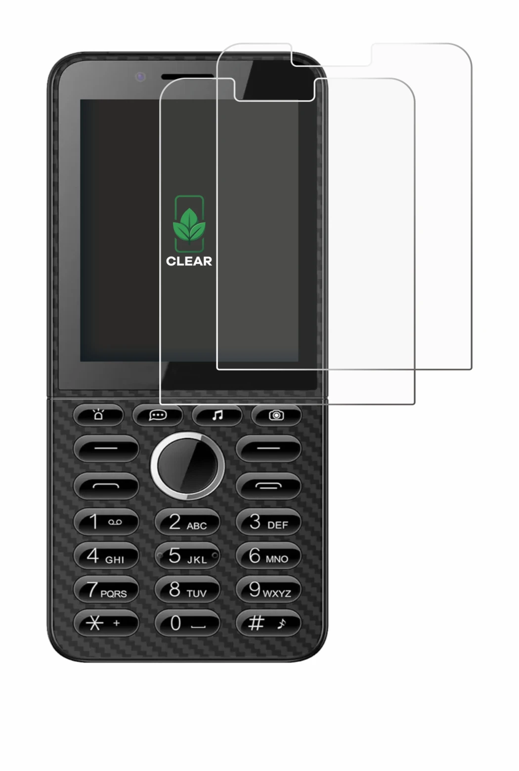 Abbildung des Geräts Energizer E288S mit einer Vielzahl des Displayschutzes.