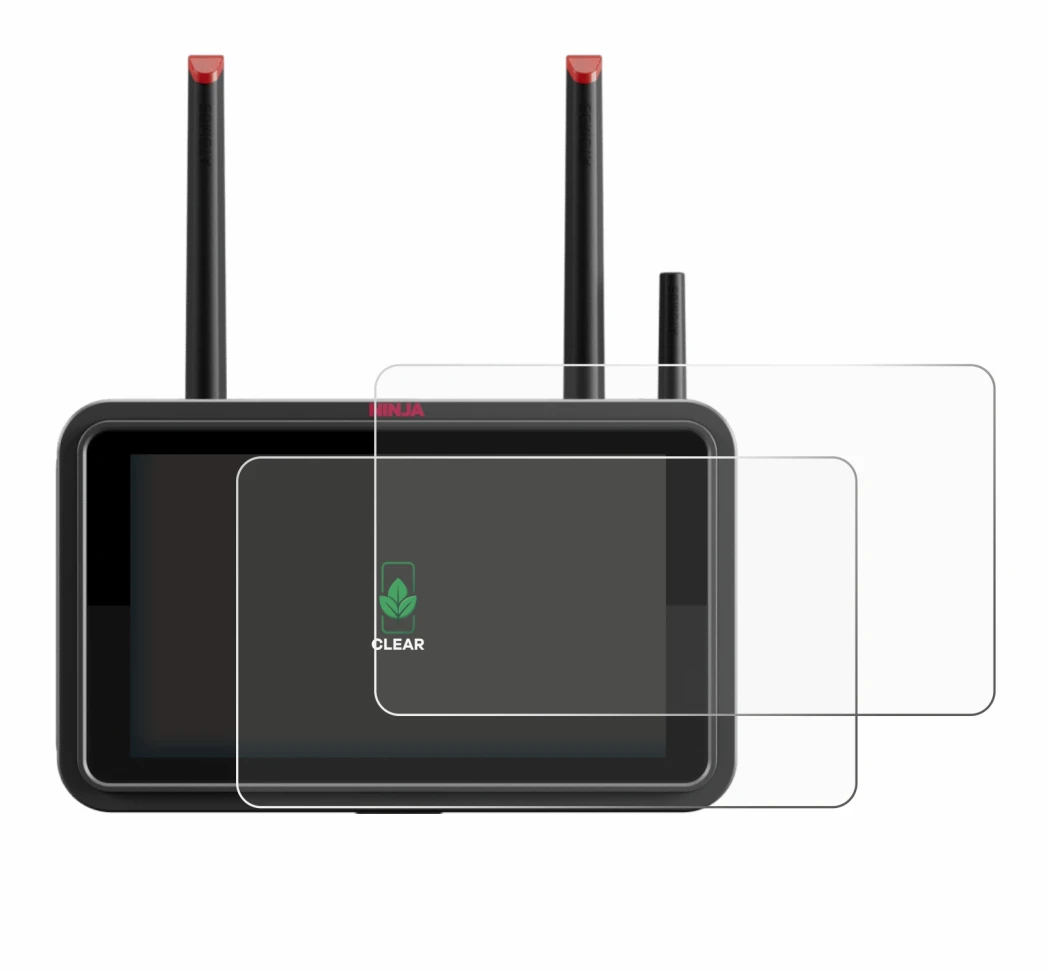 Abbildung des Geräts Atomos Ninja TX mit einer Vielzahl des Displayschutzes.