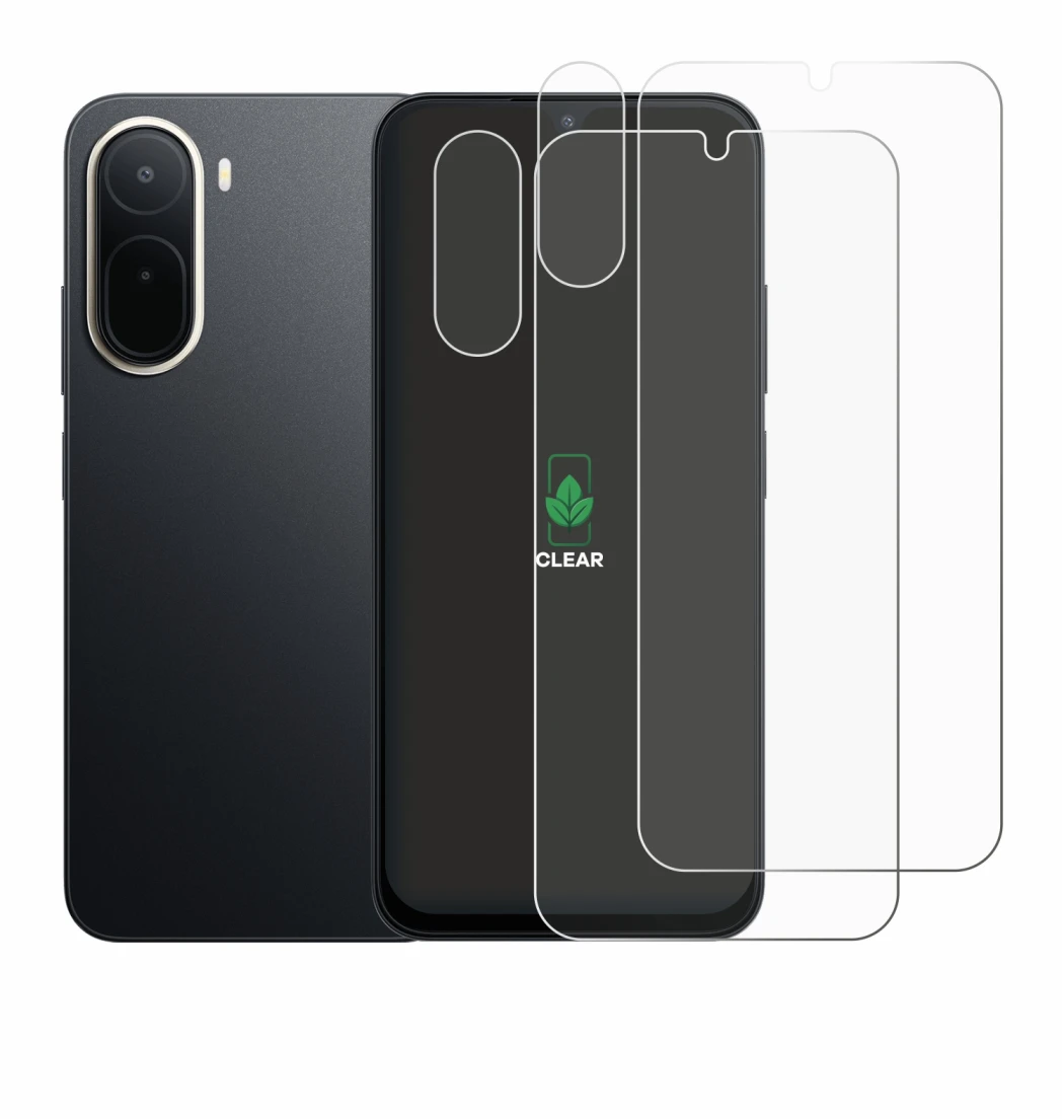 Abbildung des Geräts Xiaomi Redmi A7 Pro (Display+Kamera) mit einer Vielzahl des Displayschutzes.