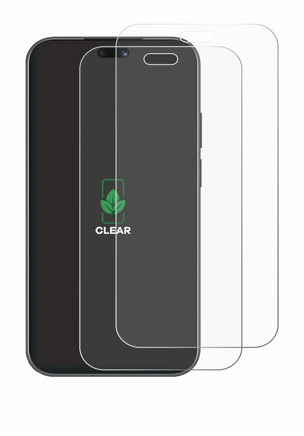 Abbildung des Geräts Huawei Nova 16 Pro mit einer Vielzahl des Displayschutzes.