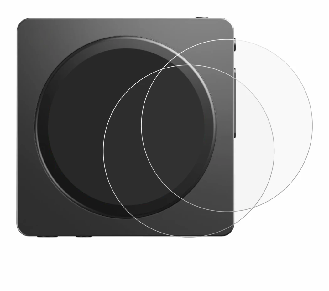 Abbildung des Geräts FiiO SnowSky Disc mit einer Vielzahl des Displayschutzes.
