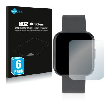 Vorderseite einer Produktverpackung mit dem Markenlogo Savvies. Daneben ist das Gerät Xcoast Ive 2 mit dem zugehörigen Display
