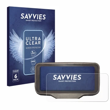 Vorderseite einer Produktverpackung mit dem Markenlogo Savvies. Daneben ist das Gerät Horwin SK3 mit dem zugehörigen Displaysc