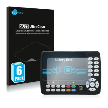 Vorderseite einer Produktverpackung mit dem Markenlogo Savvies. Daneben ist das Gerät Satlink ST-5150 DVB-S/S2/T/T2/C mit dem 