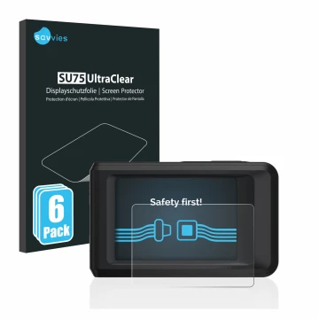 Vorderseite einer Produktverpackung mit dem Markenlogo Savvies. Daneben ist das Gerät Hikmicro Pocket 2 mit dem zugehörigen Di