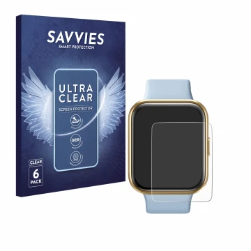 Vorderseite einer Produktverpackung mit dem Markenlogo Savvies. Daneben ist das Gerät aeac IP68 1.7